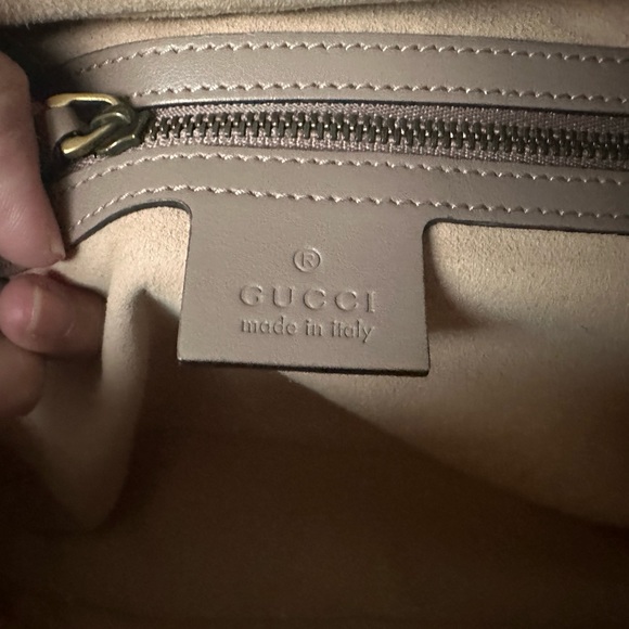 Gucci Marmont  Zip Around Top Handle Lady Web strap - Picture 16 of 16